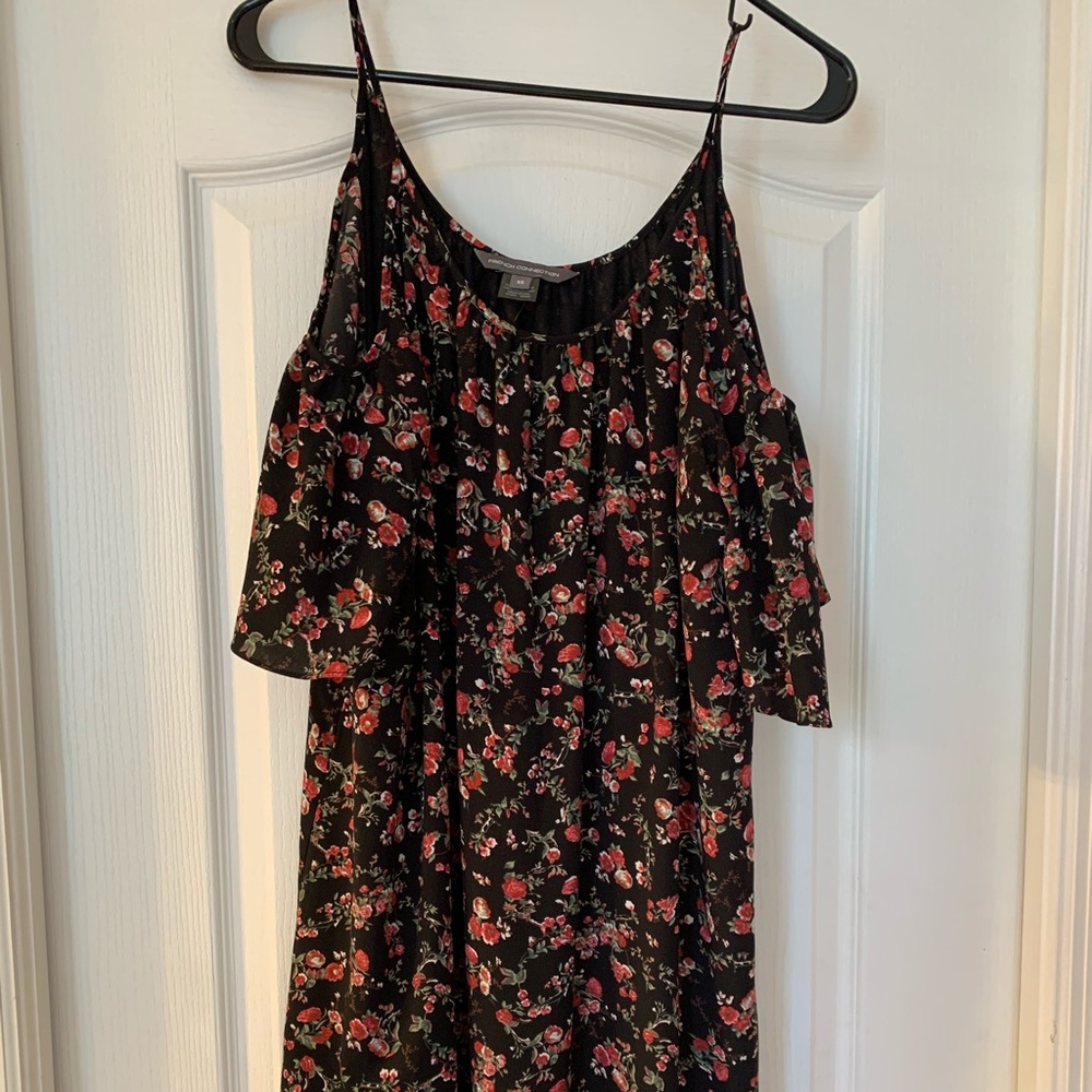 French Connection floral dress.